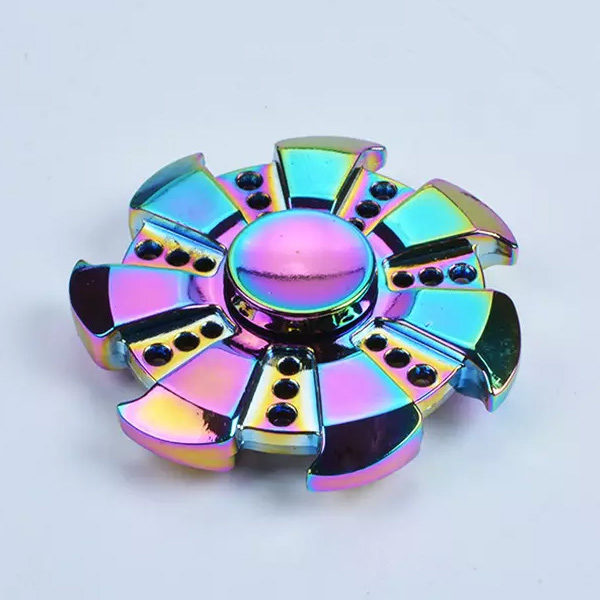 chrome fidget spinner