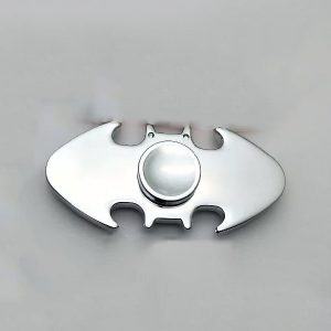 silver batman fidget spinner