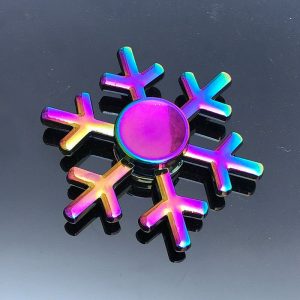 Frozen-Forest-Snowflakes-Fidget-Spinner---Neo-Chrome