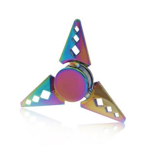 Metal-Triangular-Dart-Fidget-Spinner---Neo-Chrome