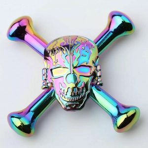 Skull-Fidget-Spinner---Neo-Chrome